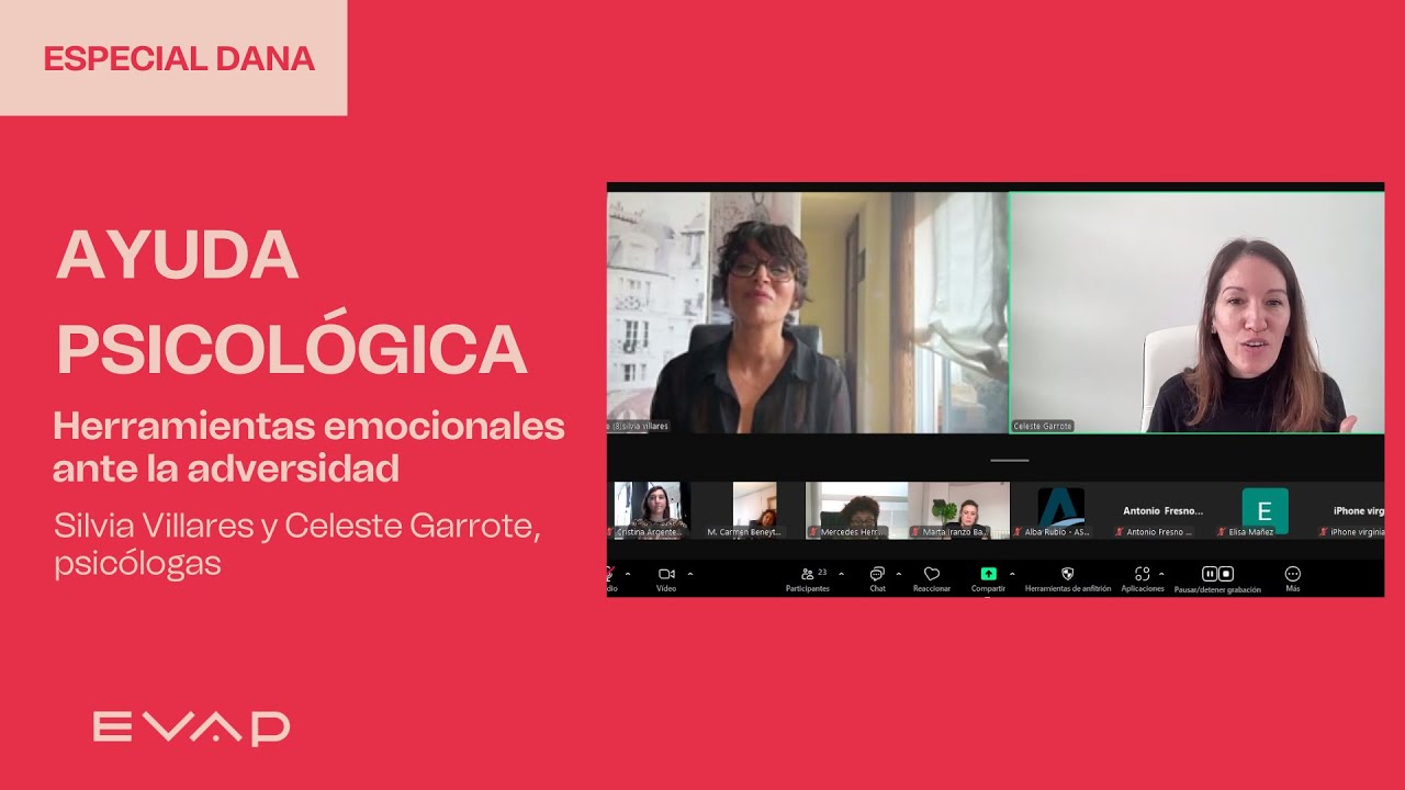 Herramientas emocionales para afrontar la adversidad y tragedia. Las psicólogas Silvia Villares y Celeste Garrote ofrecen apoyo emocional para duelo y momentos difíciles.