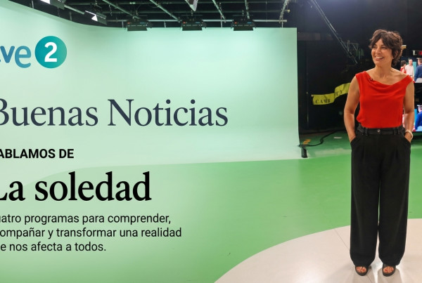 Silvia Villares en el programa Buenas Noticias de TVE2 analizando la soledad y su impacto emocional