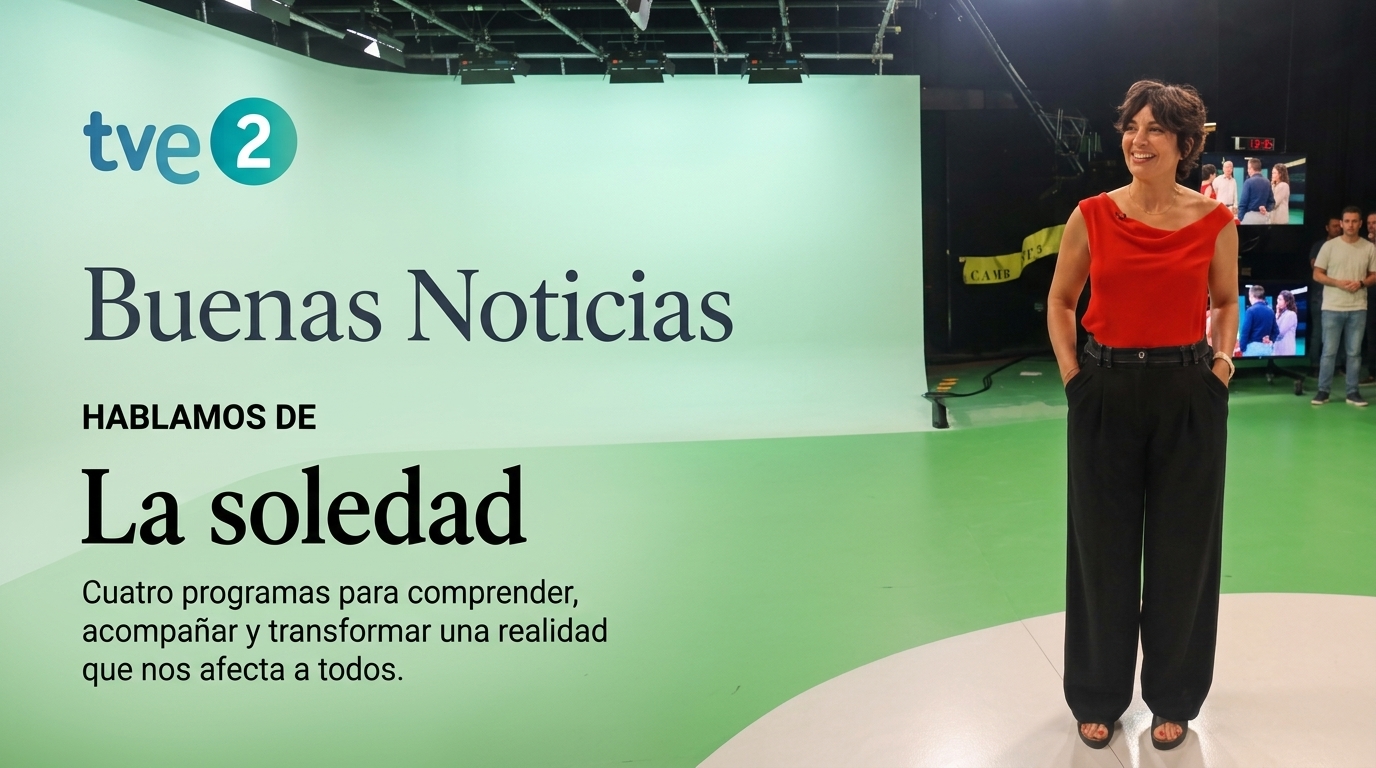 Silvia Villares en el programa Buenas Noticias de TVE2 analizando la soledad y su impacto emocional